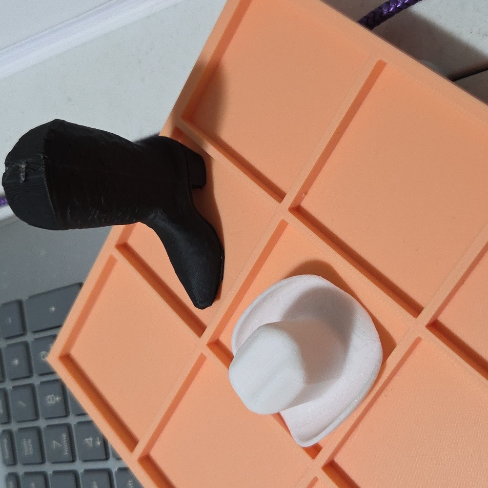 3-D Printed Tic-Tac-YeeHaw